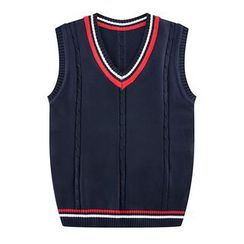 Ferdan - V-Neck Knit Vest Ferdan - V-Neck Knit Vest