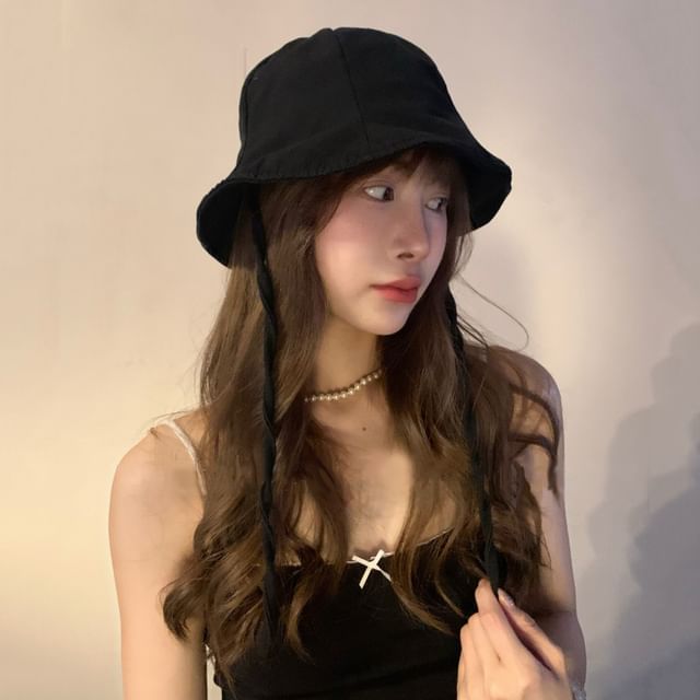 HATHOT-Plain Bucket Hat