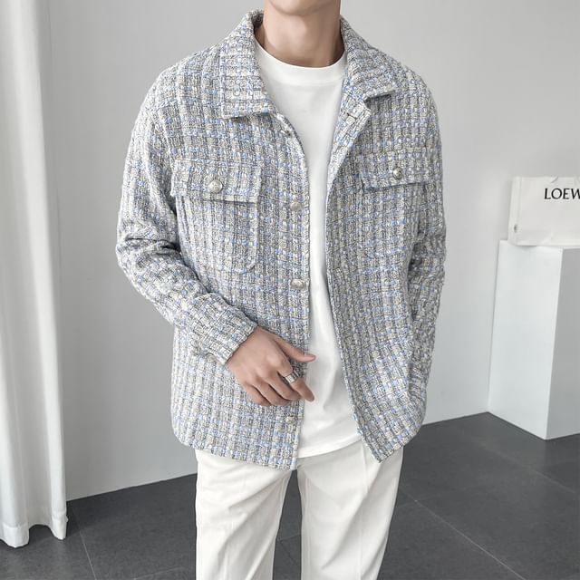ジャケット・アウター readymade tweed shirt jacket vintage READYMADE Chanel Tweed Jacket (SS22, JP 2) | Grailed