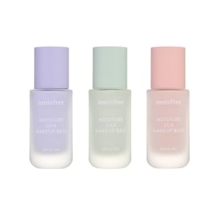 innisfree - Moisture Silk Makeup Base - 3 Colors