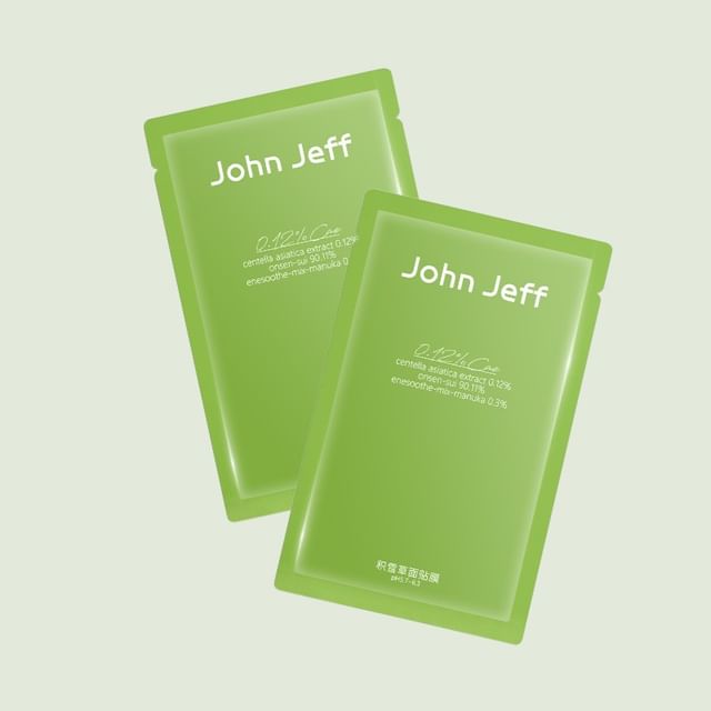 John Jeff-Centella Asiatica Mask Set 10pcs
