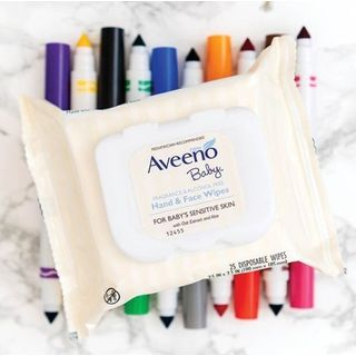 aveeno hand and face wipes