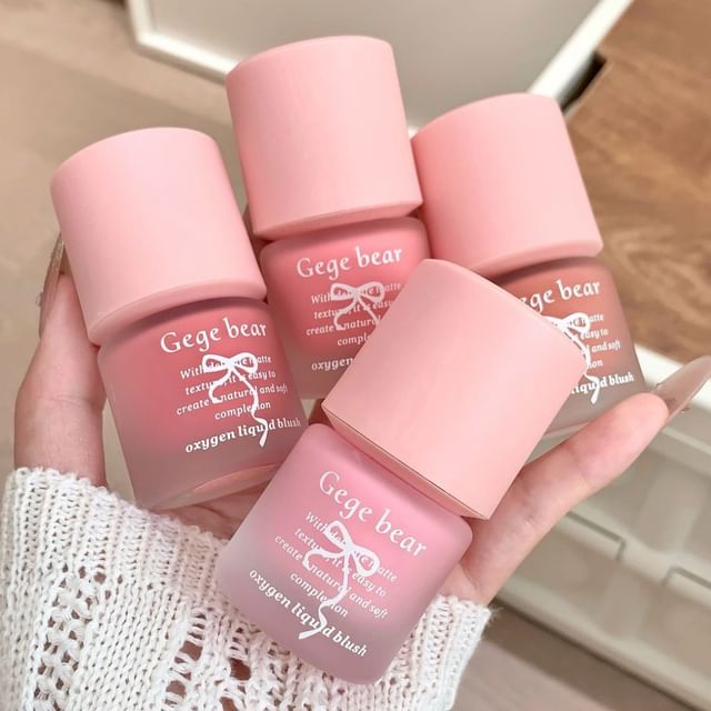 Gege Bear-Oxygen Liquid Cheek Blusher Stick - Blush em Bastão Líquido - 8 Cores