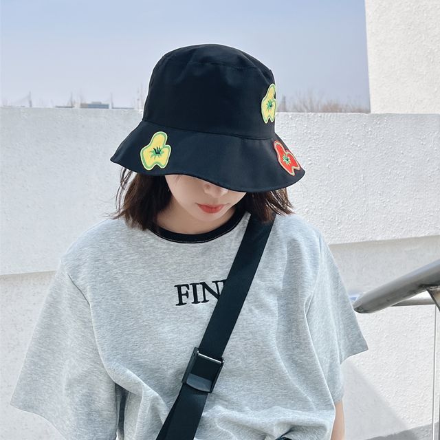 WINKA - Floral Embroidered Bucket Hat | YesStyle