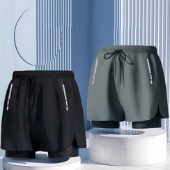 Couple Matching Swim Shorts / Wide Leg Pants / Crop Tank Top / Print Shorts  / Cover-Up / Swim Top / Set