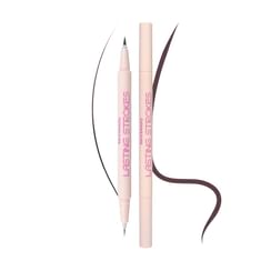 Kara Beauty - Lasting Strokes Double Ended Liquid Eyeliner - 2 Colors