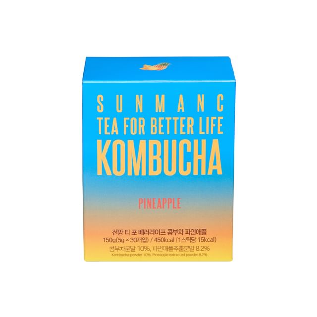 SUNMANC-Kombucha Tè Fermentato - Tea For Better Life Kombucha 8 Varianti