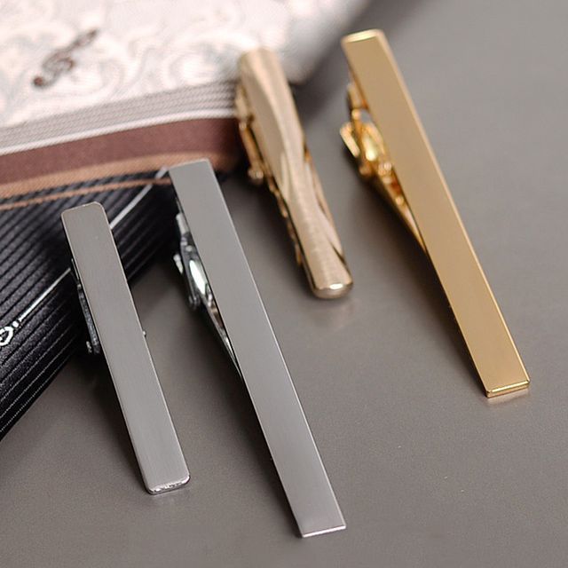 Prodigy-Polished Alloy Tie Clip various designs