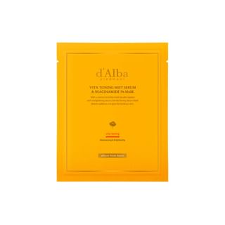 d'Alba - Vita Toning Mist Serum & Niacinamide 5% Mask