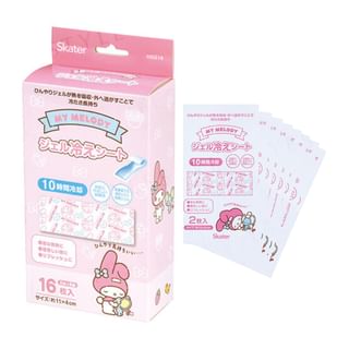 Skater - Sanrio My Melody & Flat Cooling Gel Sheet 16 pcs