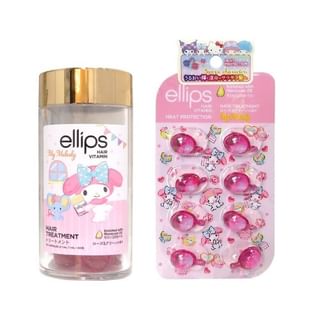 ellips - Sanrio My Melody Moroccan Hair Treatment Hair Oil