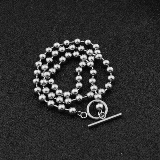 Juanitro-Stainless Steel Lariat Necklace