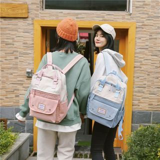 korean nylon backpack