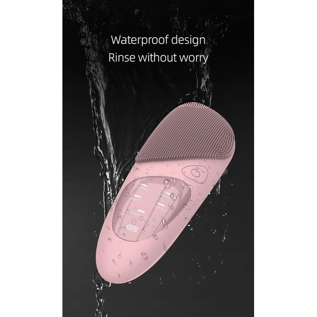 Beautyronics-USB Rechargeable Silicone Facial Cleansing Brush