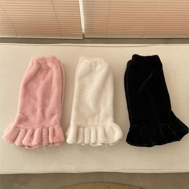 foxgown - Plain Ruched Leg Warmers