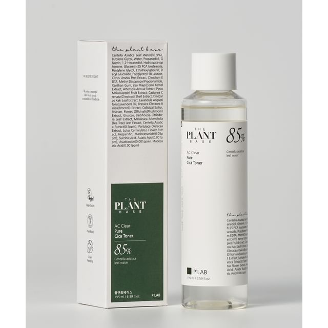 THE PLANT BASE-Tónico AC Clear Pure Cica Toner