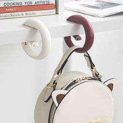 Makeup Powder Container / Scoop / Powder Puff / Mirror / Set