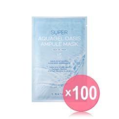 S.NATURE - Super Aquagel Oasis Ampule Mask (x100) (Bulk Box)