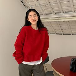 FROMBEGINNING - Alpaca Blend Sweater (6 Colors) FROMBEGINNING - Alpaca Blend Sweater (6 Colors)