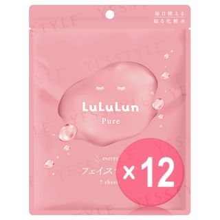 LuLuLun - Pure Face Mask (x12) (Bulk Box)