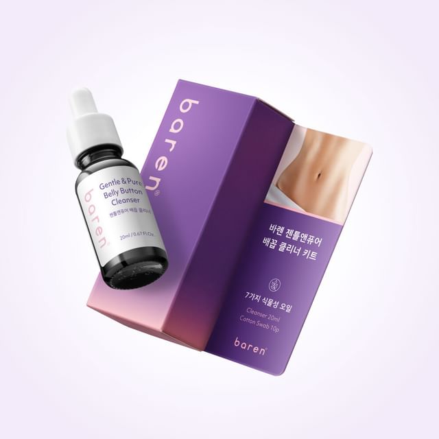 baren-Gentle Pure Belly Button Cleanser Kit - Kit Detersione Ombelico
