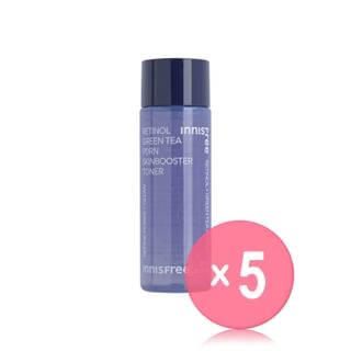 innisfree - Retinol Green Tea PDRN Skin Booster Toner Mini 5pcs Bundle Set