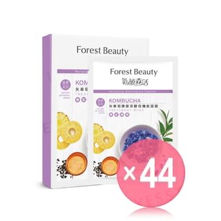 Forest Beauty - Natural Botanical Series Kombucha Treatment Mask 3 pcs (x44) (Bulk Box)