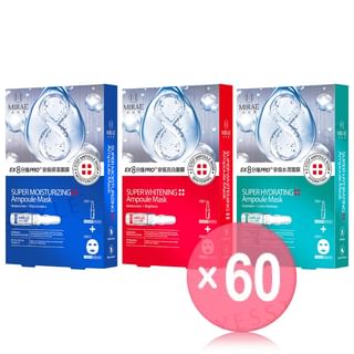 MIRAE - EX 8 Minutes Pro+ Super Ampoule Mask (x60) (Bulk Box)