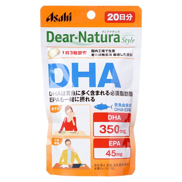 Asahi-Dear-Natura Style DHA 20 days - Gesundheitsergänzungsmittel