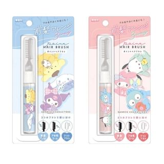 CRUX - Sanrio Characters 3 Way Point Hair Brush No Fragrance