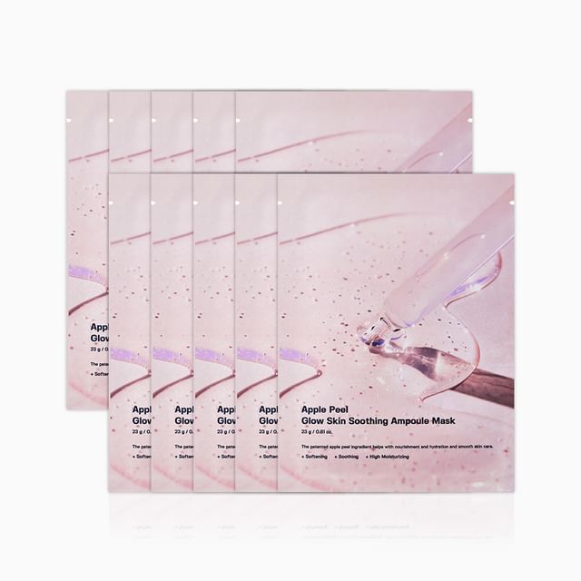 SUNGBOON EDITOR - Apple Peel Glow Skin Soothing Ampoule Mask Set