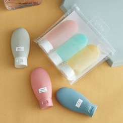SunShine - Set of 3 Travel Squeeze Bottles