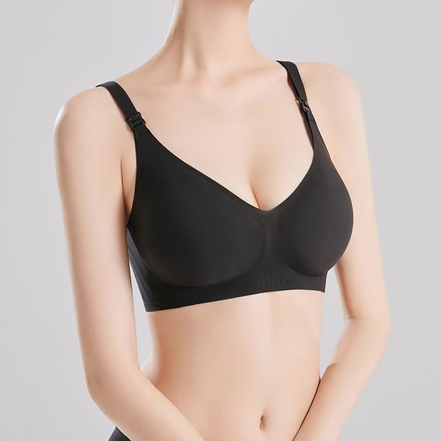 POKU-Maternity Seamless Plain Bra
