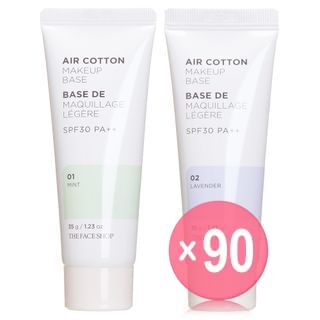 THE FACE SHOP - Air Cotton Makeup Base SPF30 PA++ (2 Colors) (x90) (Bulk Box)