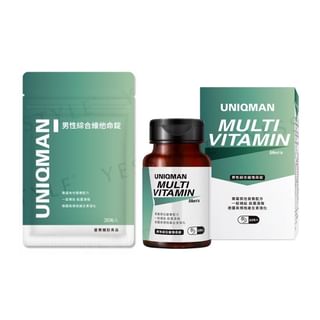 BHK's - Uniqman Men's Multivitamin Tablet