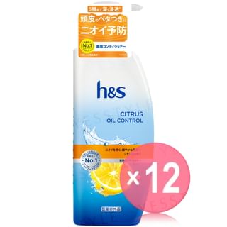 h&s - Citrus Oil Control Conditioner (x12) (Bulk Box)