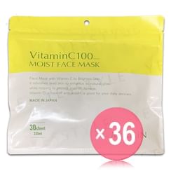 MAKE.iN - VitaminC 100 Moist Face Mask (x36) (Bulk Box)