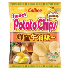 Calbee - Croustilles au miel et au beurre 55g Calbee - Croustilles au miel et au beurre 55g