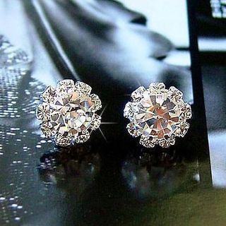 Hansha-Rhinestone Alloy Earring