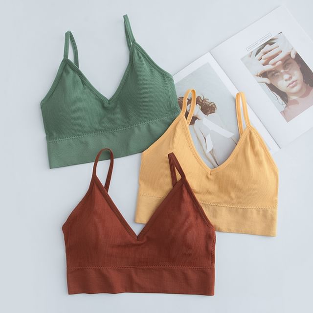 camikiss-Plain Sports Bra