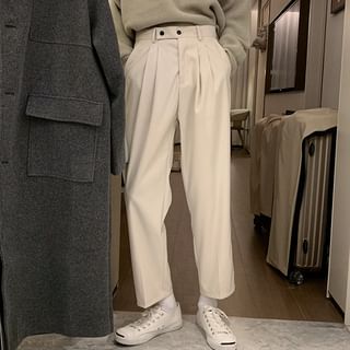 Crop Straight-Leg Pants