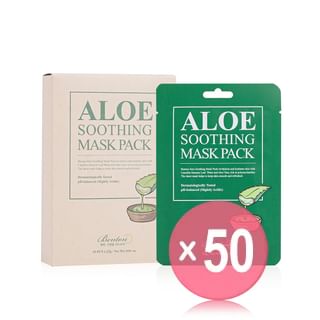 Benton - Aloe Soothing Mask Pack Set 10pcs (x50) (Bulk Box)