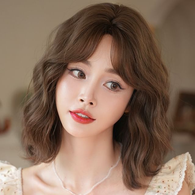 SEVENQ-Short Full Wig - Curly