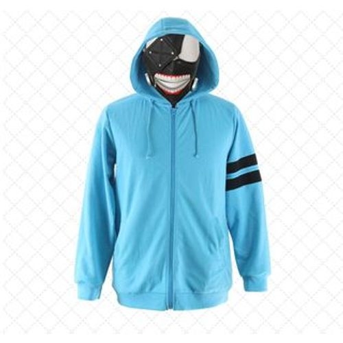 Ken kaneki blue hoodie sale