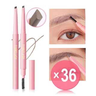 PINKFLASH - Waterproof Auto Eyebrow Pencil - 4 colours (x36) (Bulk Box)
