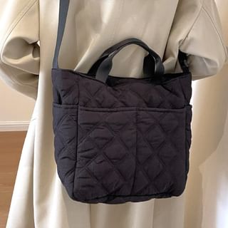 Hikuozy Quilted Tote Bag