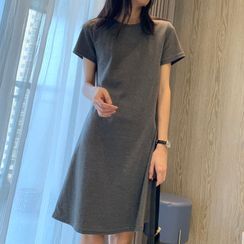 KALOK - Short-Sleeve T-Shirt Dress