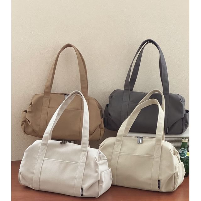Basaran-Plain Canvas Carryall Bag