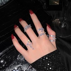 Lighthouse - Rhinestone Open Ring Lighthouse - Rhinestone Open Ring
