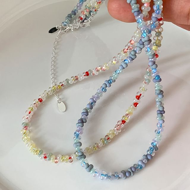 Panda Dama-Beaded Necklace